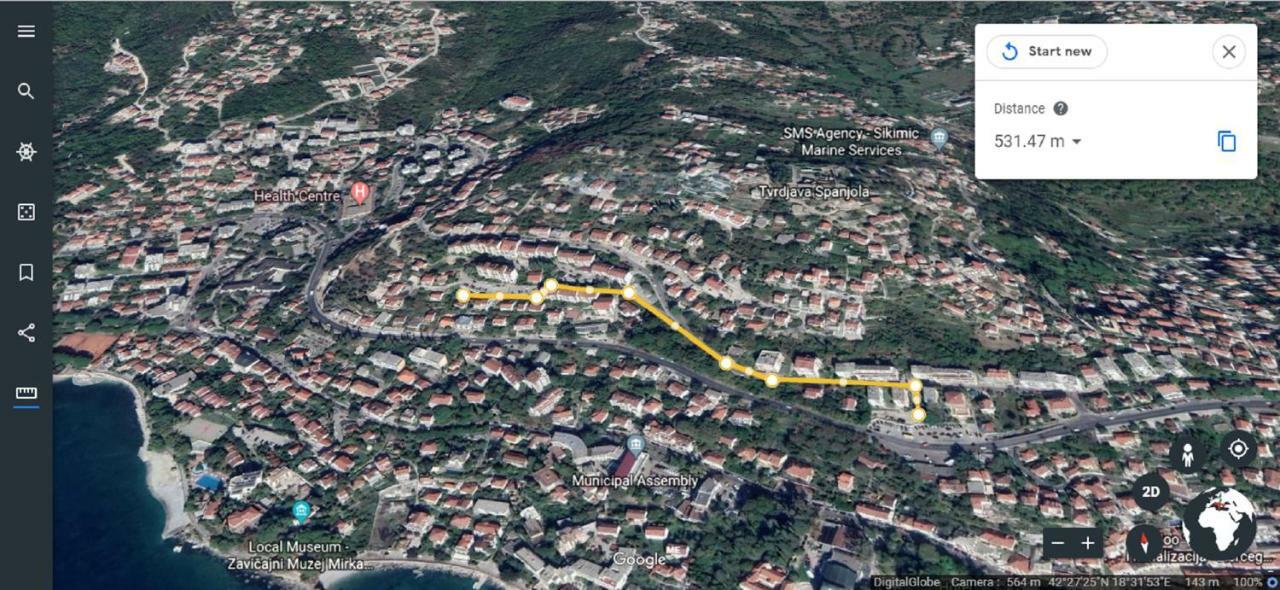Apartments Maya Herceg Novi Buitenkant foto